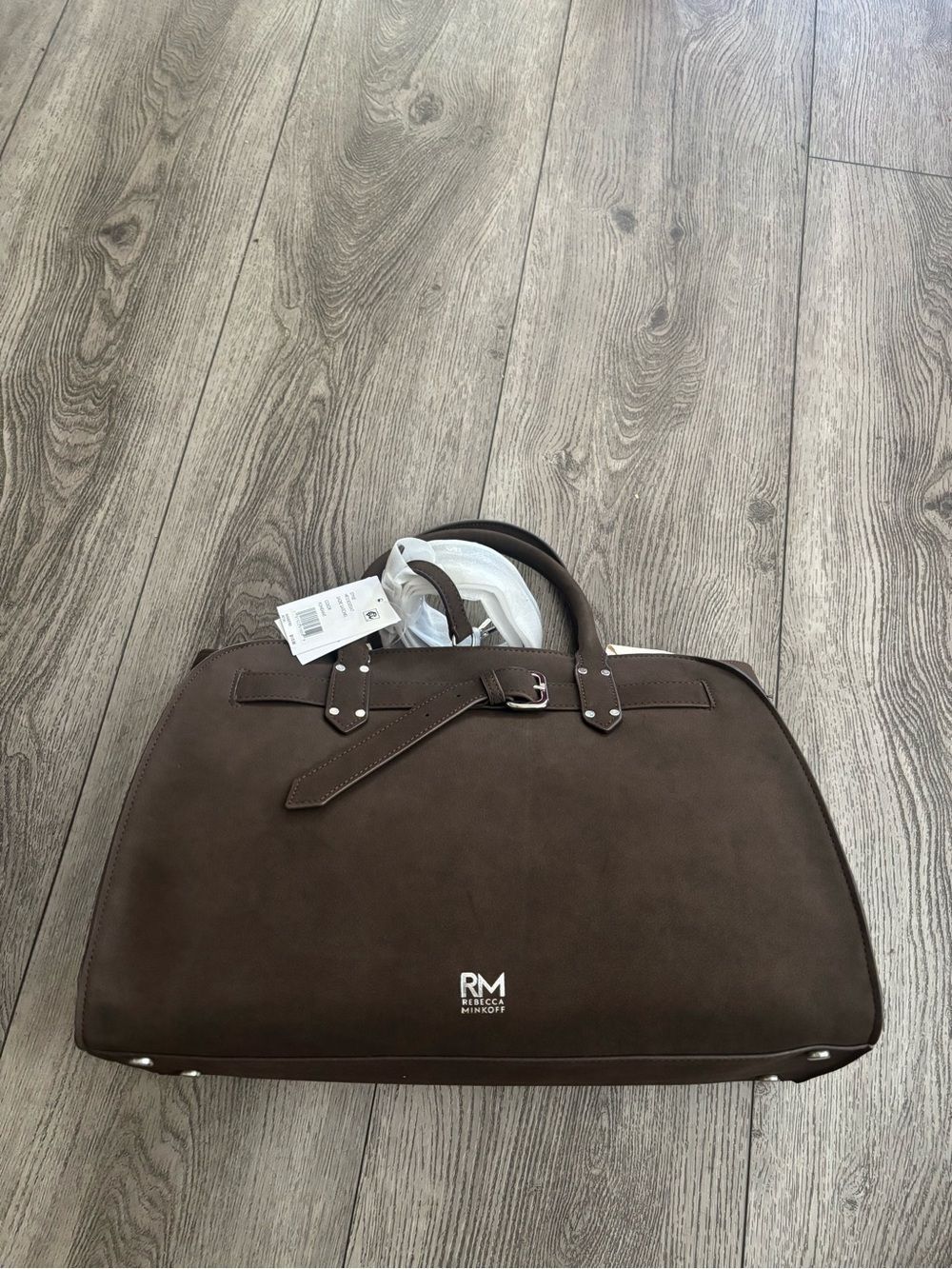 Rebecca Minkoff Dark Brown Leather Duffel Bag